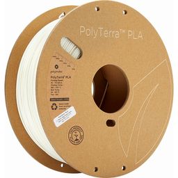 Polymaker PolyTerra PLA Cotton White - 1.75 mm / 1000 g