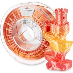 Spectrum PLA Silk Rainbow Fire Red