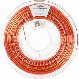 Spectrum PLA Silk Rainbow Fire Red